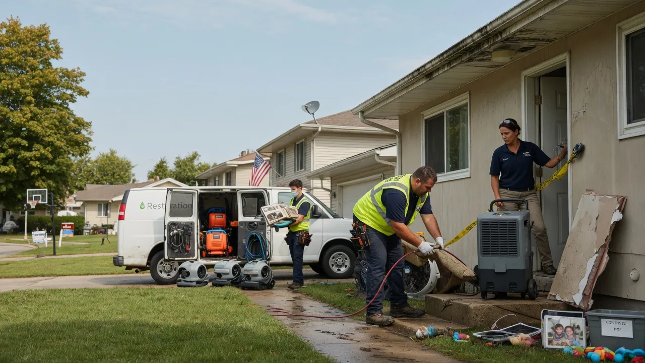 Water Damage Restoration in Kankakee, IL near me